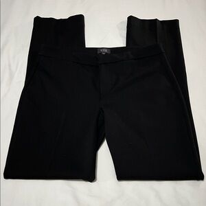 NYDJ Black Ponte Knit Slim Trouser Pants